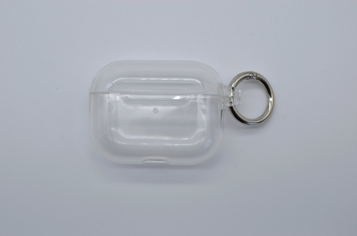 Protector para Airpods TPU Transparente con Argolla