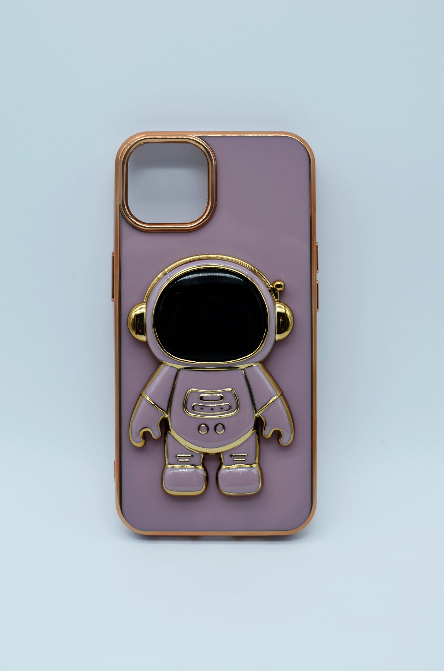 Funda protectora para iPhone 14 con soporte para celular de Astronauta