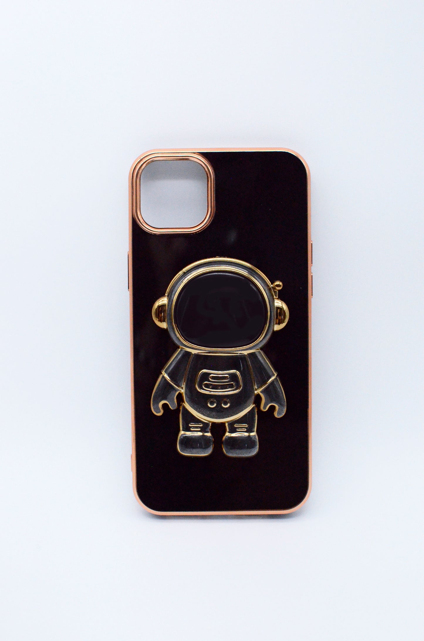 Funda protectora para iPhone 14 Max con soporte para celular de Astronauta