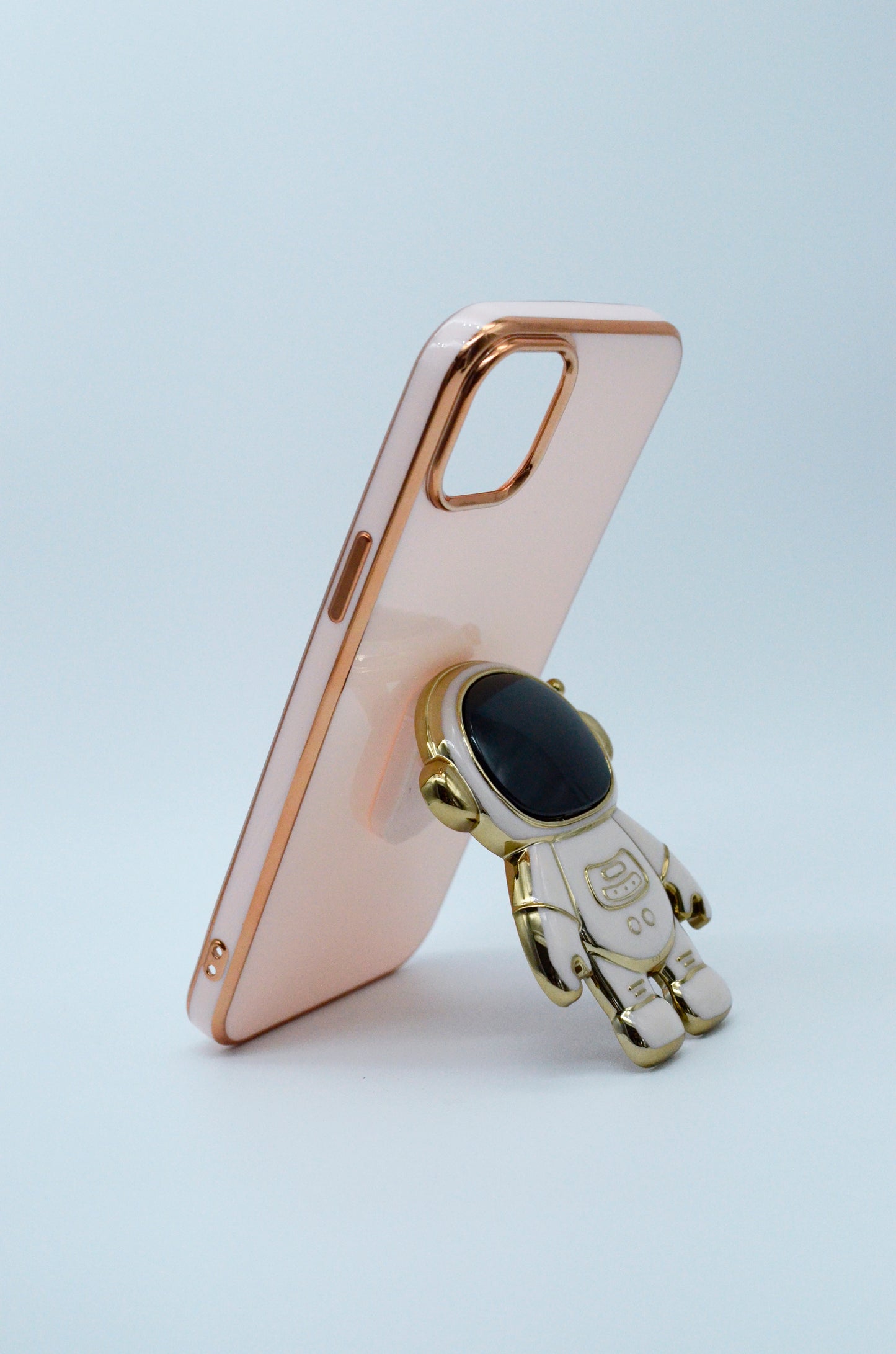 Funda protectora para iPhone 14 Max con soporte para celular de Astronauta