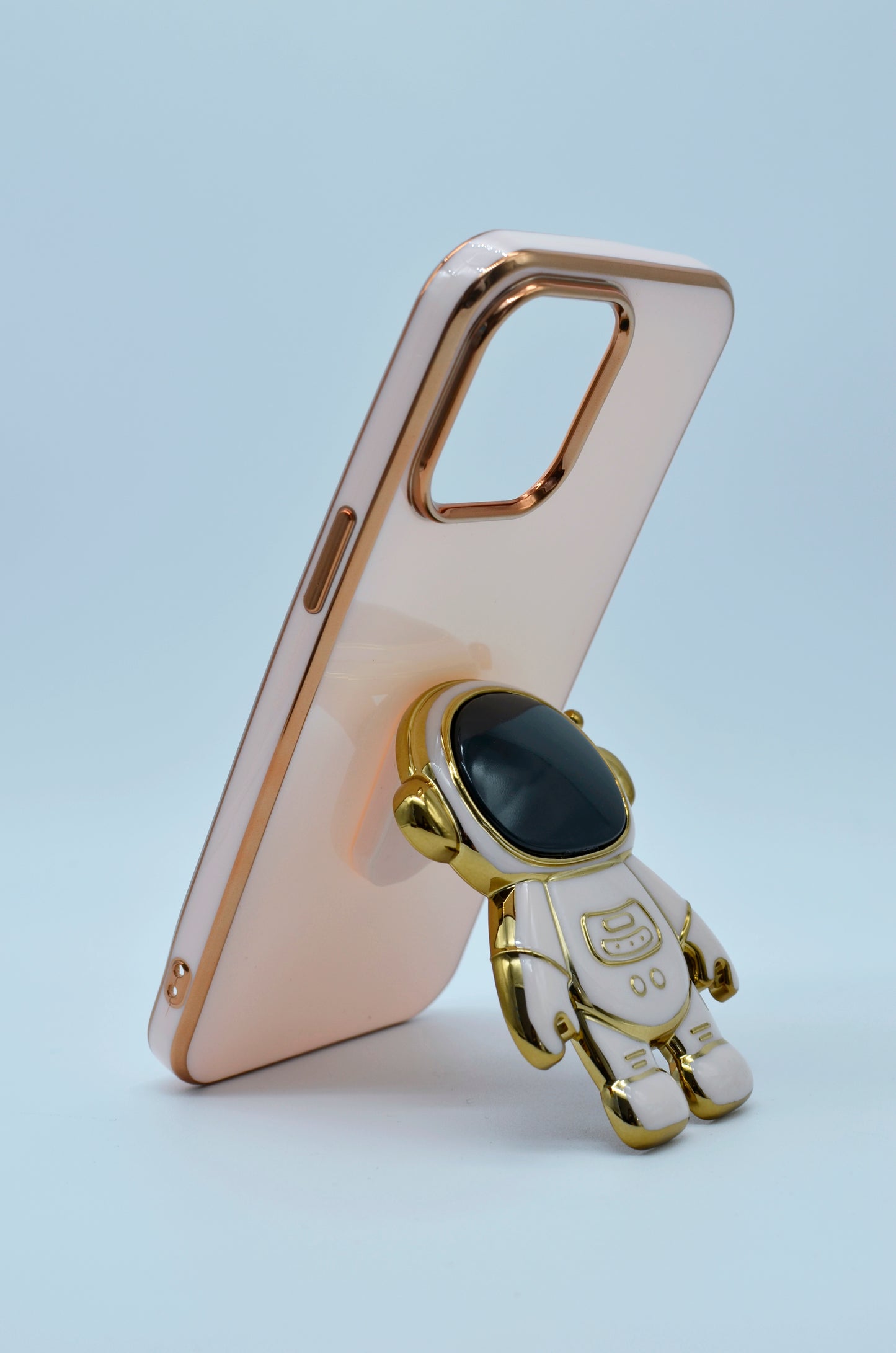 Funda protectora para iPhone 14 Pro Max con soporte para celular de Astronauta