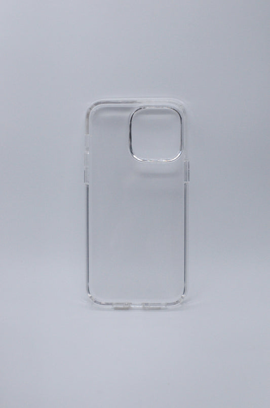 Funda protectora de alto impacto transparente para iPhone 14