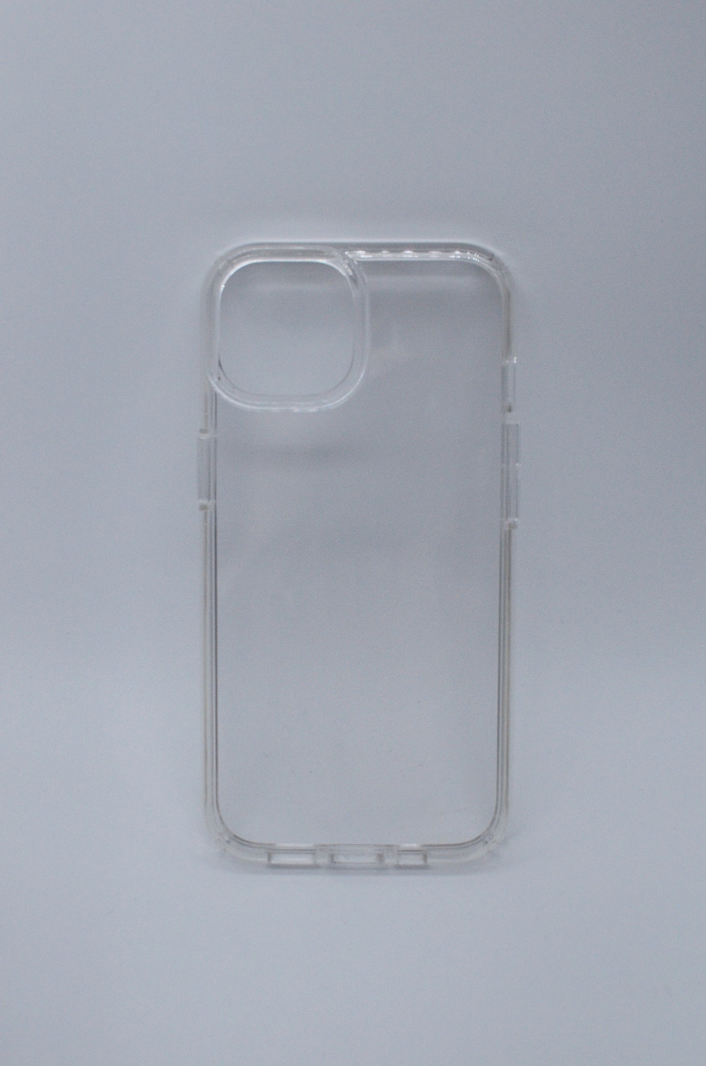 Funda protectora de alto impacto transparente para iPhone 14