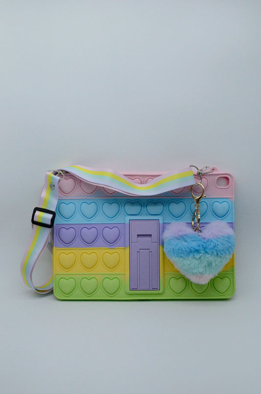 Funda para iPad Pop It Arcoiris